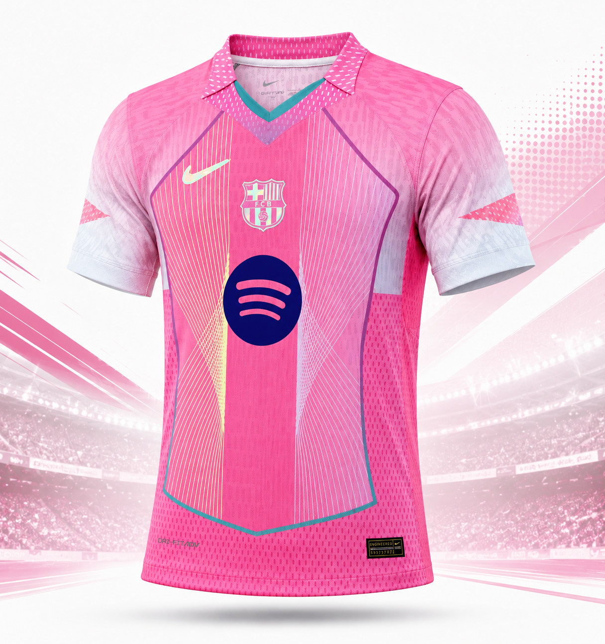 FC Barcelona Pink Special Edition Player Jersey