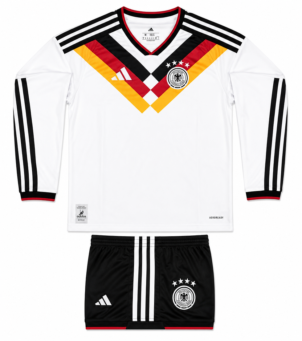 Germany National Team Home Jersey 2024 (Long Sleeve)