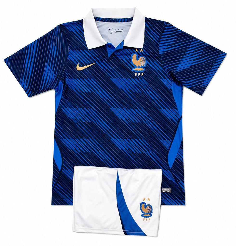 France National Team Blue Away Football Kit 2020/21