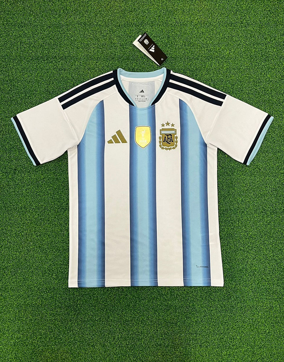 Thumbnail: Argentina Home Jersey 2022/23 Champions Edition sky blue and white football shirt