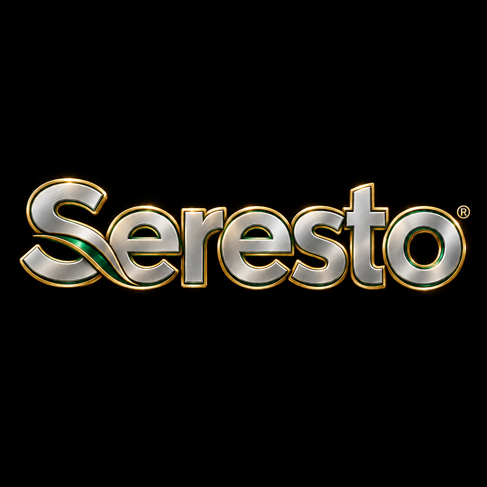 1. Seresto flea and tick protection brand logo