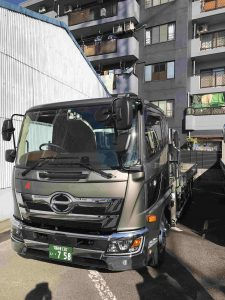 4tユニック車を納車