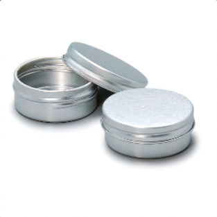 日本製 上代単価380円
158637 ロット60
インクジェット印刷対応
シルク印刷対応
外寸:直径42✖️高さ17.5mm(満水量約21ml/軟膏クリーム約15g)
素材:アルミニウム
蓋:スクリュー式
ハイシートは別売り(1枚6円、商品にセットした場合1枚10円)です。
ワックスや化粧クリーム等の重点に最適です。