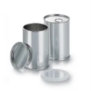 日本製　上代単価500円
156503 ロット100
シルク印刷対応
外寸：直径68✖️高さ100mm
素材：ブリキ（ET）
上部プルトップ/底蓋はめ込み式/ポリカバー付
缶マシーンを使わずにオリジナルの缶詰が簡単にできます。
高さ変更サイズ：最高154mm〜最低65mm（3000個〜）