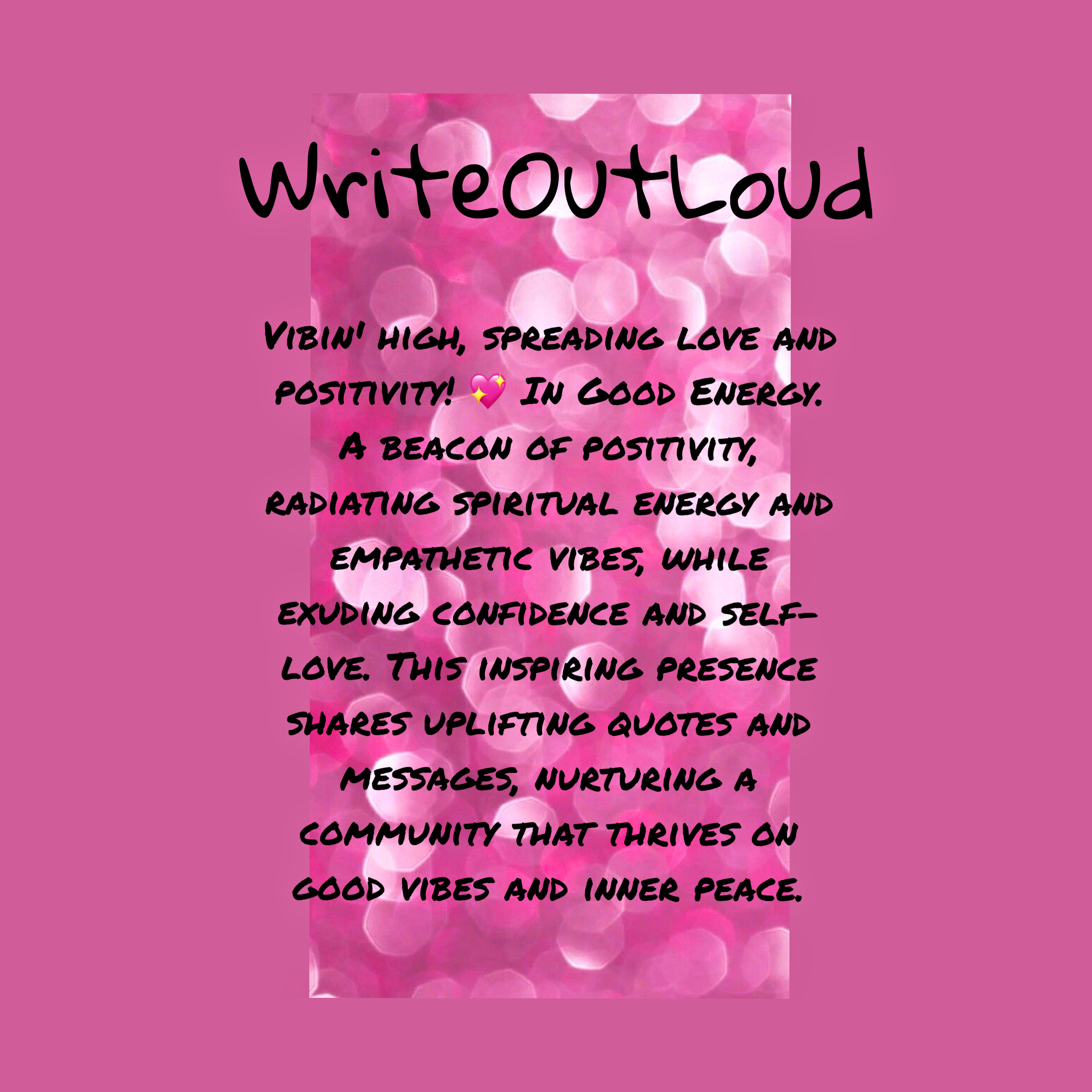 Writer: Write Out Loud