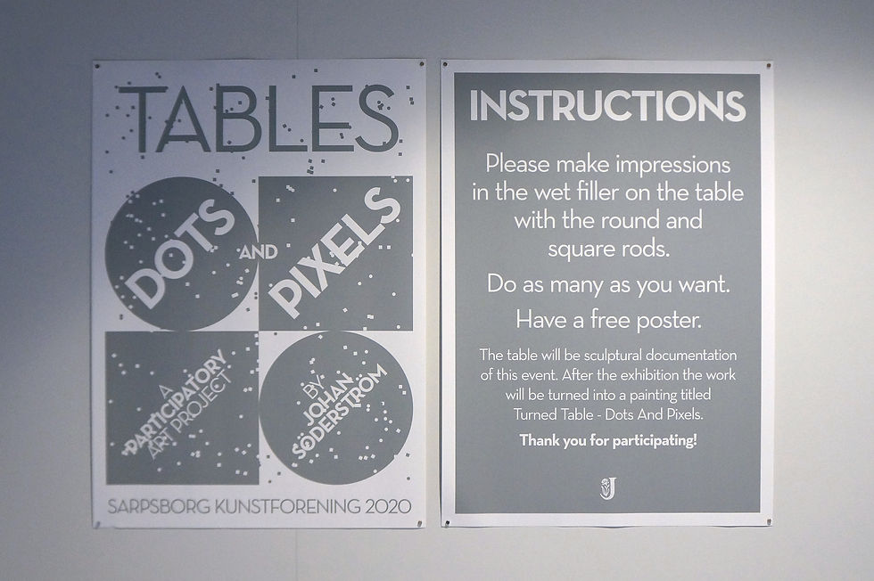 Thumbnail: #297 Turned Table -  Dots And Pixels
