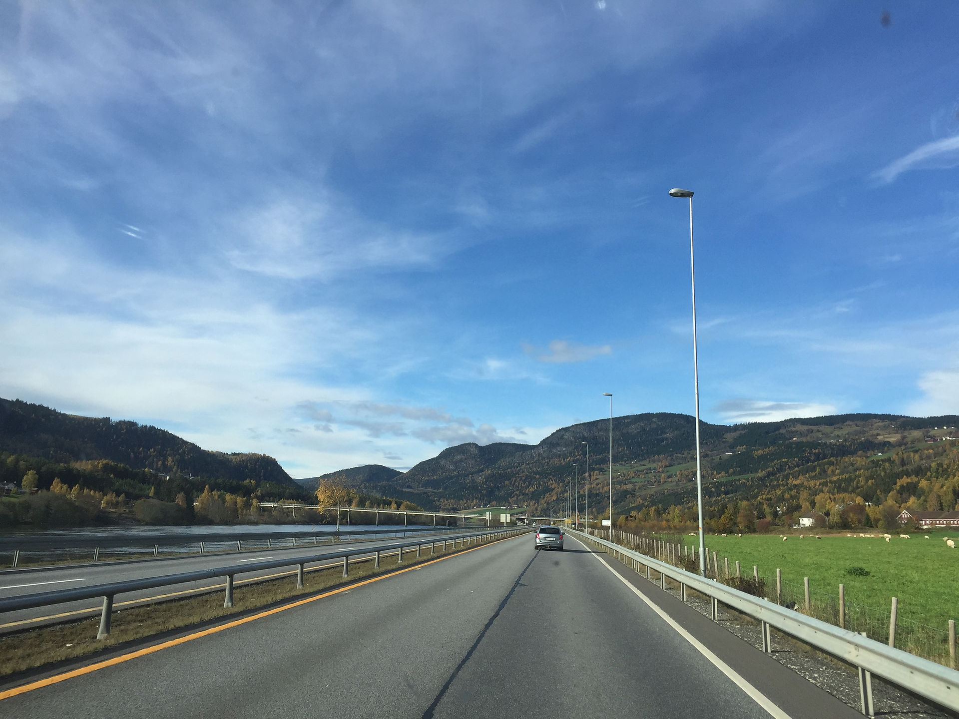 Travelling to Levanger