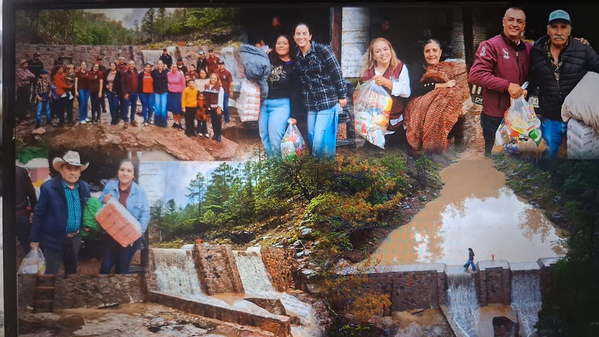 entrega el gobierno de guadalupe y calvo la obra numero 31 inauguran represa en chicorimpa