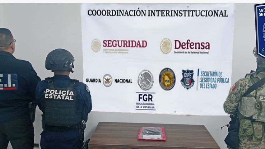 aseguran arma de fuego en terreno baldio de la colonia parral vive