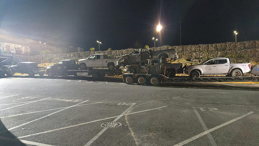 Asegura SSPE cinco vehículos en Aldama tras operativos instruidos por Gilberto Loya