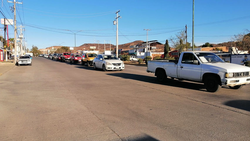 arranca campana de xochitl galvez en parral con caravana