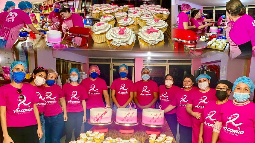 mujeres que endulzan una actuacion de amor esperanza y solidaridad en guadalupe y calvo en el marco del dia contra el cancer de mama
