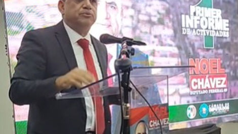Voy a seguir peleando por ustedes en el Congreso: Noel Chávez Velázquez