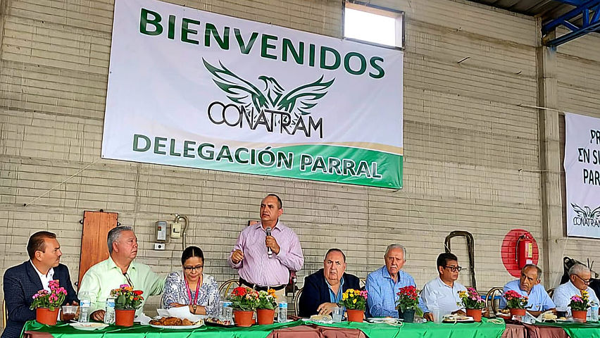 noel chavez y conatram exigen rehabilitar carreteras en el noveno distrito
