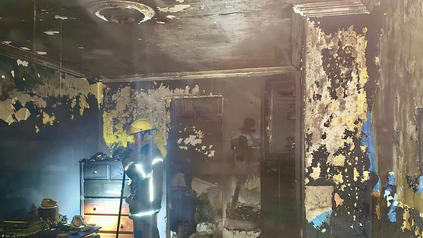 atiende proteccion civil y bomberos incendio en vivienda de la colonia mendez rosas