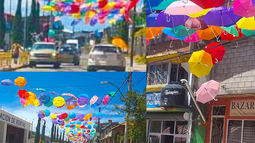 se les cayeron los paraguas en guadalupe y calvo