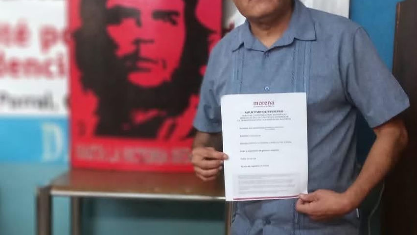 Se registra Guerrero Rodríguez por la diputación federal del Distrito 09 en Parral