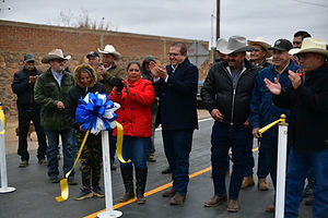 Entrega Gobierno Municipal y del Estado rehabilitación del camino rural en Las Ánimas