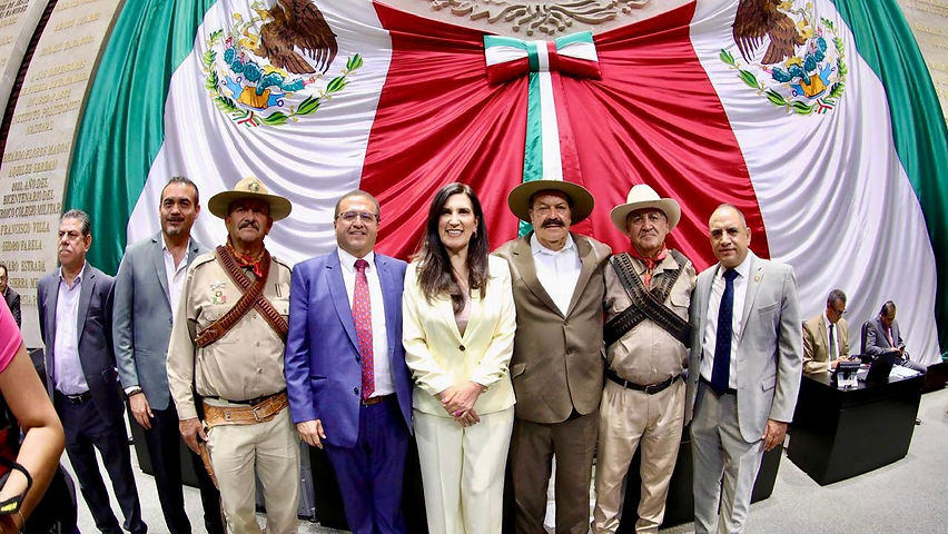 presenta alcalde las jornadas villistas 2026 en el congreso de la union