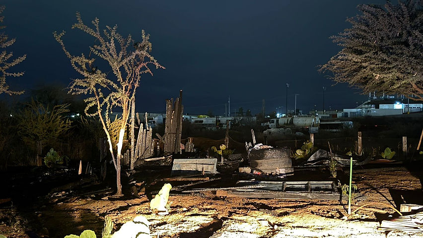 le construira municipio un cuarto a familia afectada por incendio en cabadena