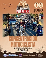 ¡Todo listo! Jornadas Villistas 2026 arrancarán con la Concentración Motociclista el 9 de julio
