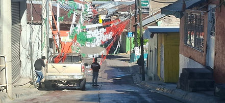Retiran adornos patrios en Guadalupe y Calvo tras festejos de Independencia