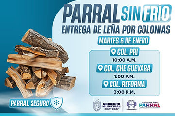 ¡Atención! Este martes entregarán leña en la PRI, Che Guevara y Reforma