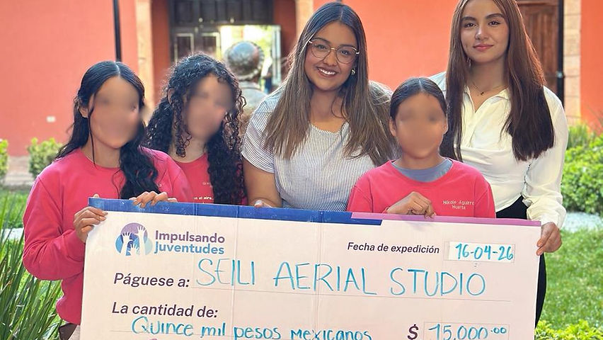 etrega ichijuv apoyos a bailarinas de danza aerea de guadalupe y calvo