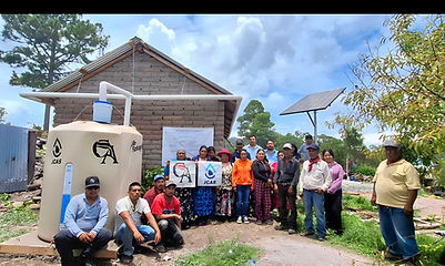 Inician JCAS y Captar instalación de 150 sistemas de captación de agua de lluvia en la Sierra Tarahumara