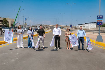 Alcalde Marco Bonilla inaugura megaobras viales con recursos municipales