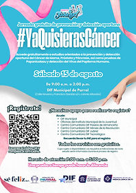 ¡Chécate! Ofrecerán más de 500 estudios gratuitos de cáncer en el DIF Municipal