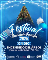 ¡No faltes! Este jueves será el tradicional encendido del árbol navideño