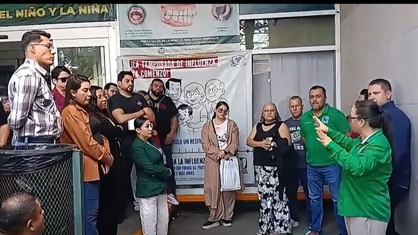 estalla protesta en el imss por escasez de insumos medicinas y especialistas