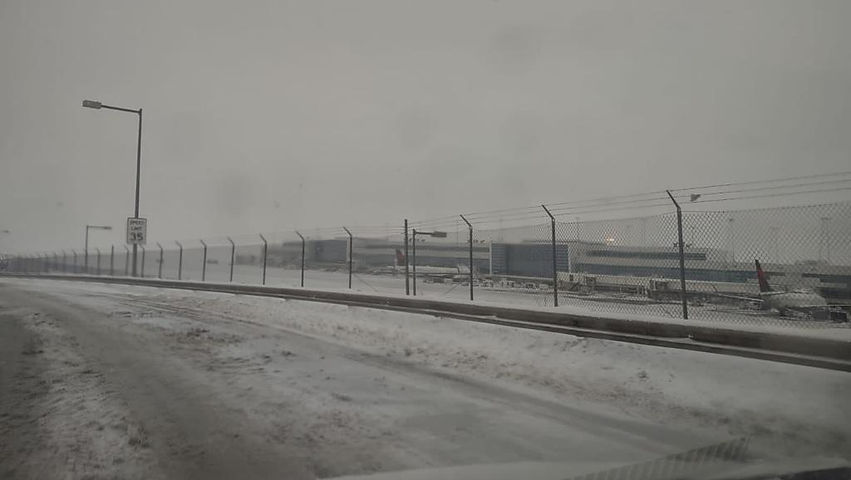 Cae nevada en Denver Colorado desde ayer en la tarde