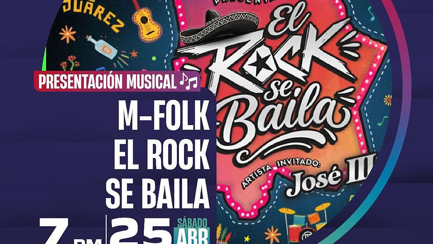 disfruta este sabado de la presentacion musical m flok el rock se baila