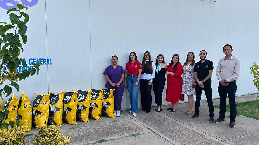 apoya fdzs a escuadron canino matamoros con alimento para mascotas