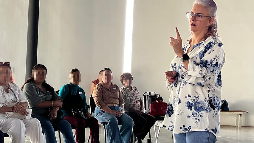 imparte ceave taller psicosocial a familias de personas desaparecidas en parral