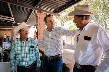 Marco Bonilla refuerza en Aldama el frente por la defensa de Chihuahua