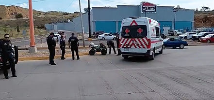 Conductor de cuatrimoto lesionado tras ser arrollado en la Ave. Niños Héroes