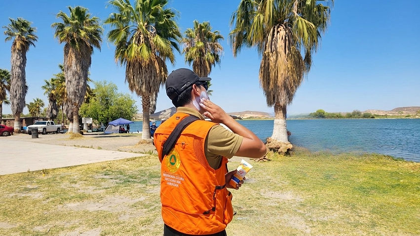 ¡Protégete! Alerta por calor, lluvias y fuertes vientos