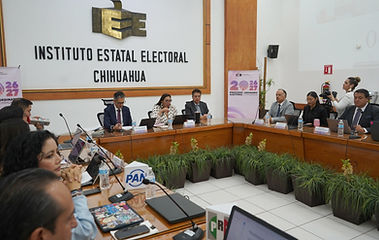 Acompaña ICHITAIP al IEE en el arranque del proceso electoral 2026-2027