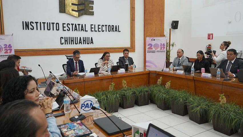 Acompaña ICHITAIP al IEE en el arranque del proceso electoral 2026-2027