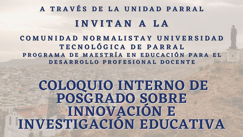 invita la escuela normal superior a su coloquio interno de posgrado