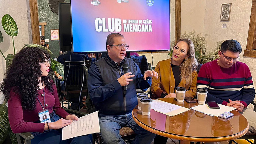 anuncian arranque del club de lengua de senas mexicana manos que conectan