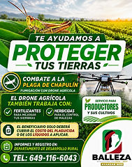Adquiere Gobierno de Balleza un dron agrícola para combatir el chapulín y mejorar las siembras