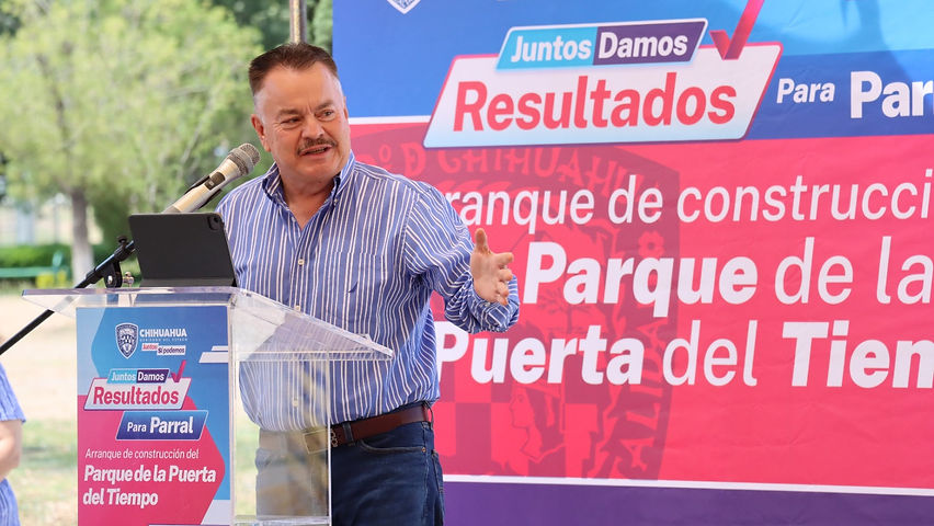 destinan 28 millones para macro parque de la puerta del tiempo