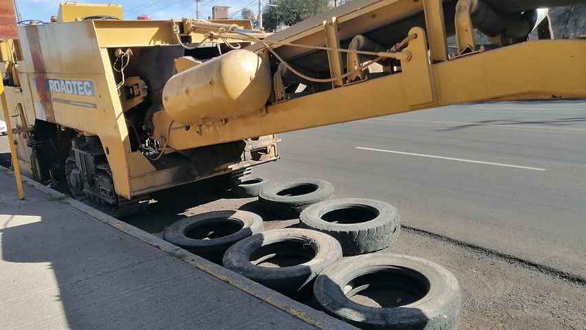 inconclusa la obra de recarpeteo del periferico 