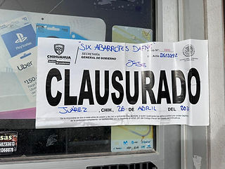 Clausuran la Distribuidora Tecate en Guadalupe y Calvo por incumplimiento