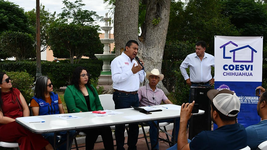 inicia coesvi el programa de creditos de mejoramiento 2026 en jimenez