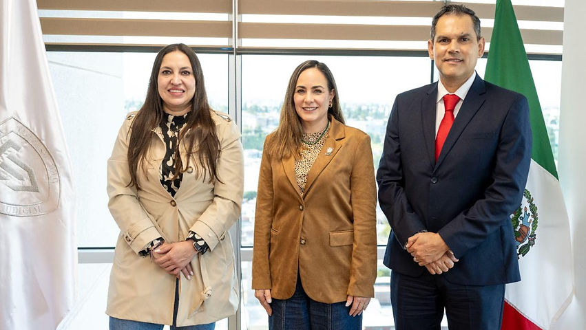 Marcela Herrera y Gilberto Loya refrendan coordinación por la seguridad en Chihuahua